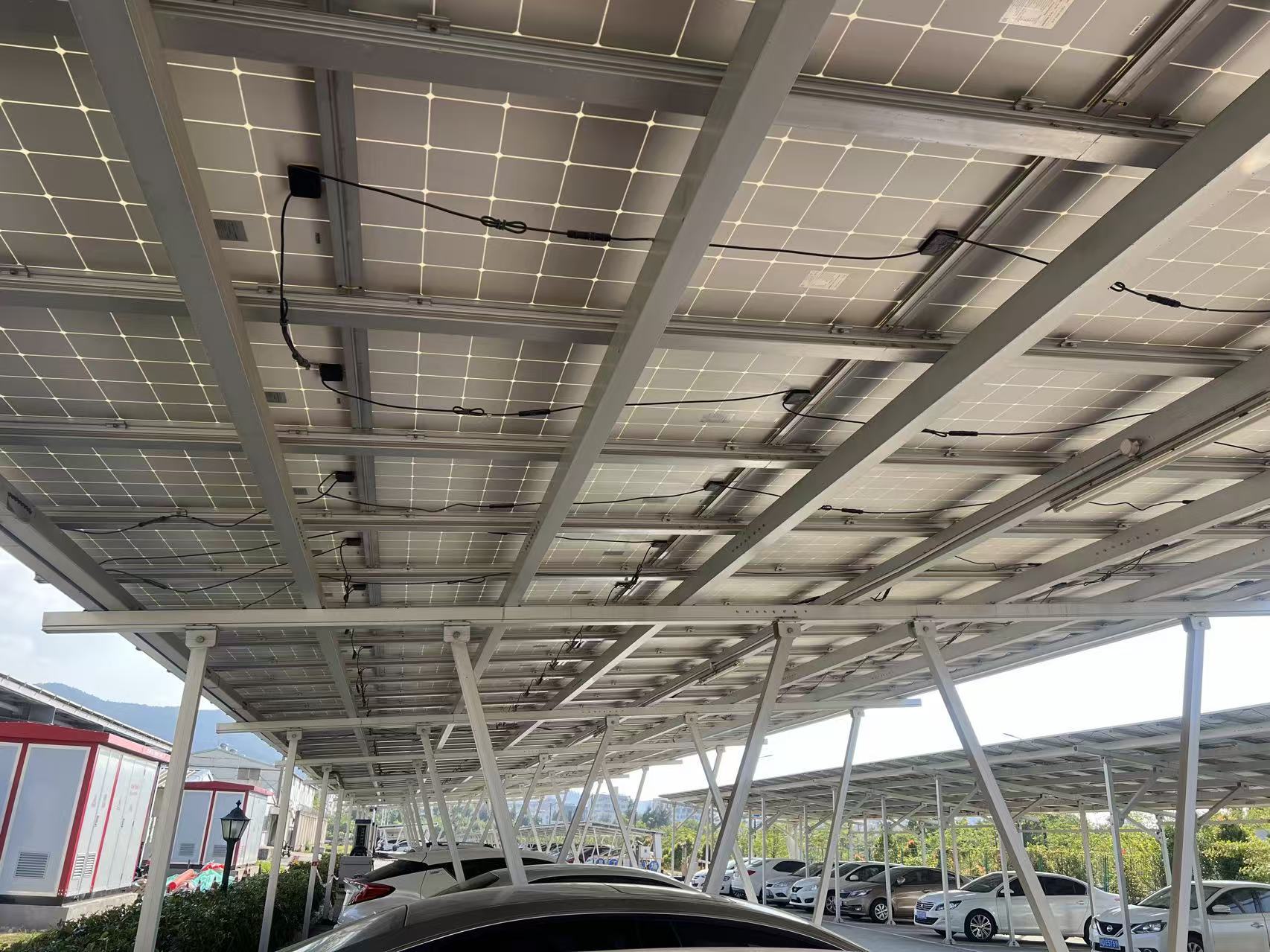 A função da garagem à prova d'água em liga de alumínio