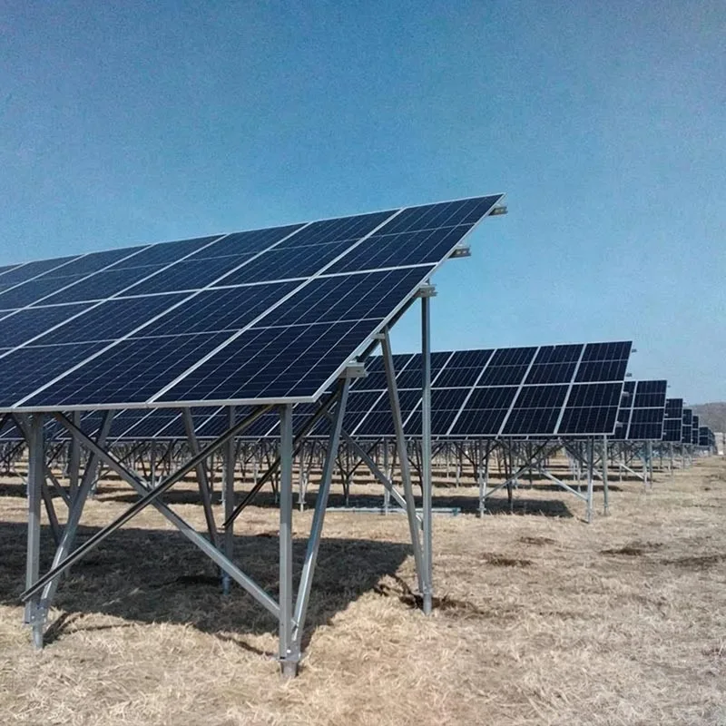 5WM fotovoltaico montado no solo