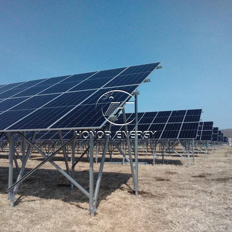 5WM fotovoltaico montado no solo