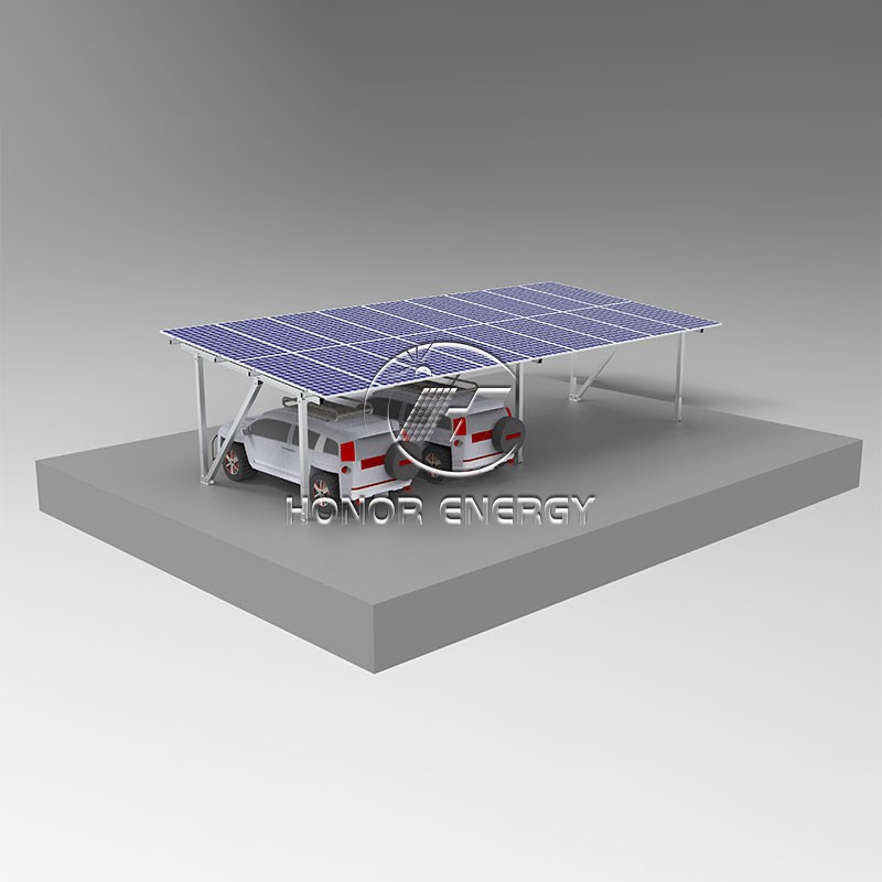 Montagem solar de garagem solar do tipo IV de alumínio