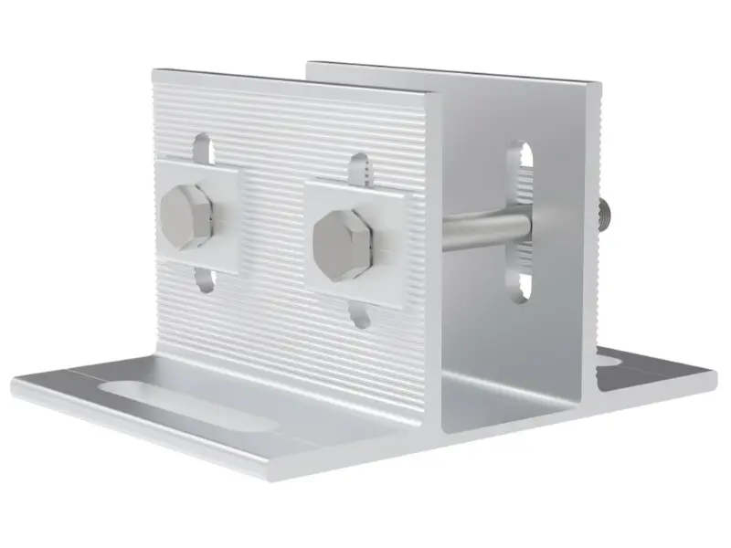 Base Solar de Alumínio