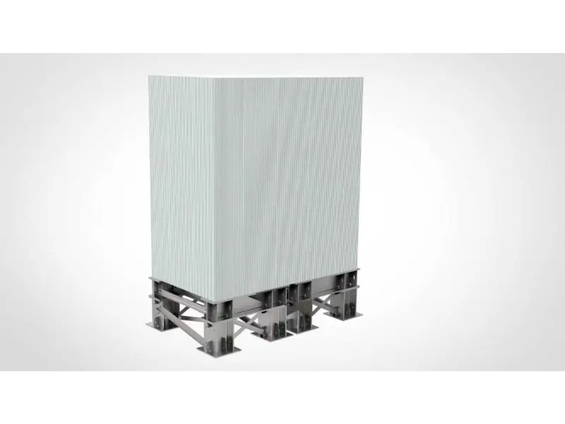 Rack de bateria solar