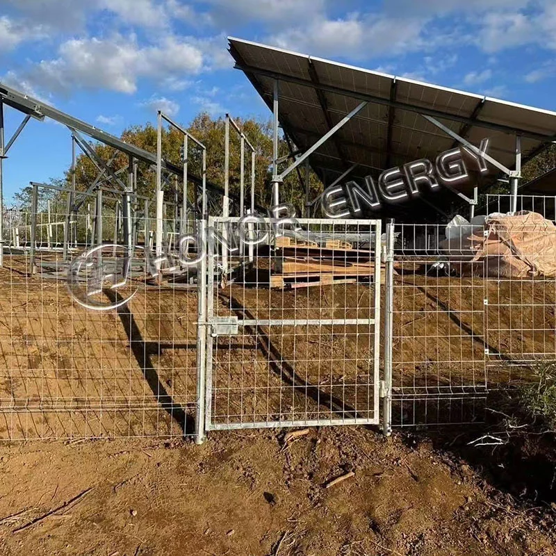Montagem da fazenda solar