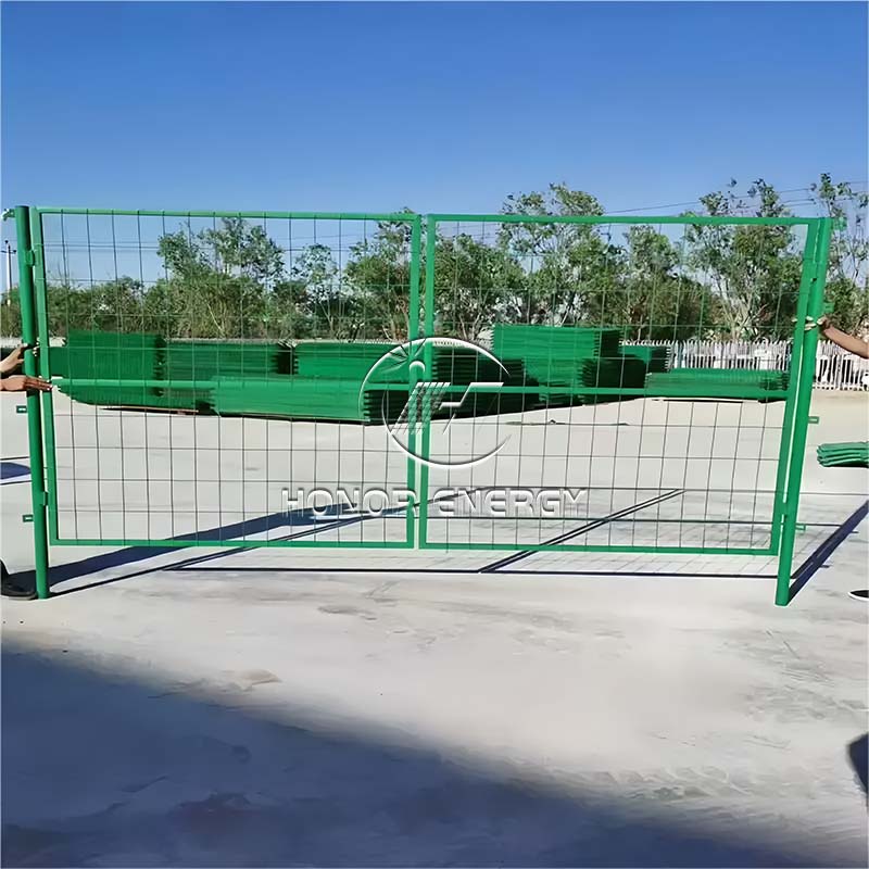 Portão de cerca solar