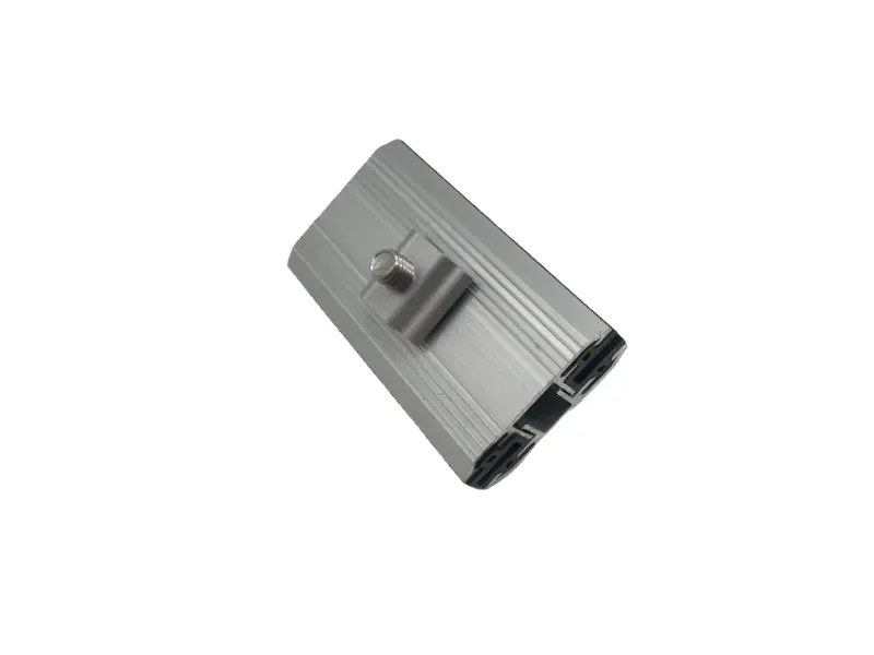 Braçadeira intermediária de filme fino solar