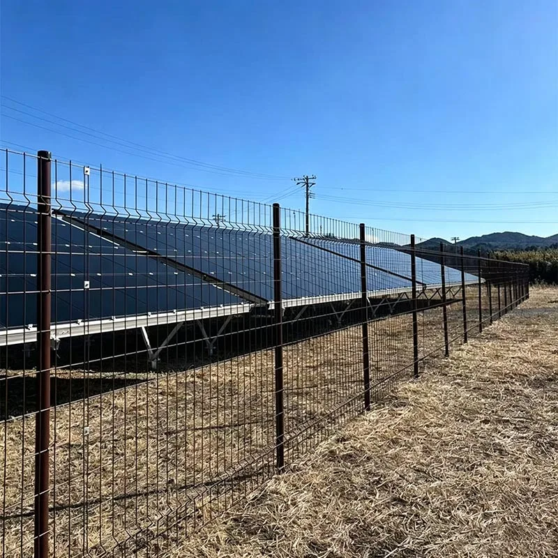 Cerca de malha de soldagem solar