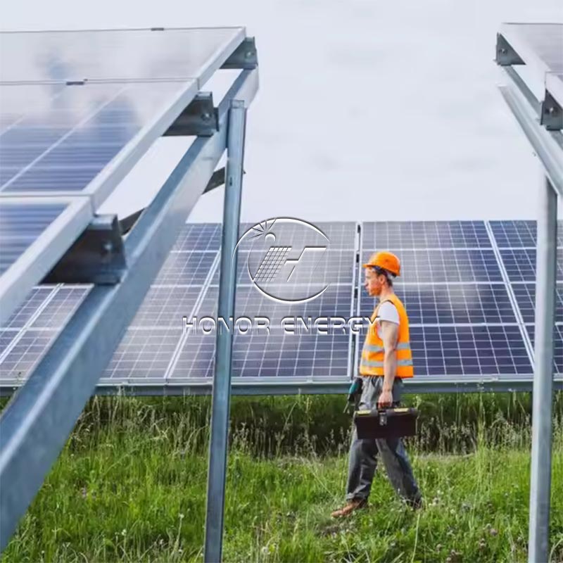 Aço Múltiplo de Treno Solar do Tipo de Linha de Aço Montagem