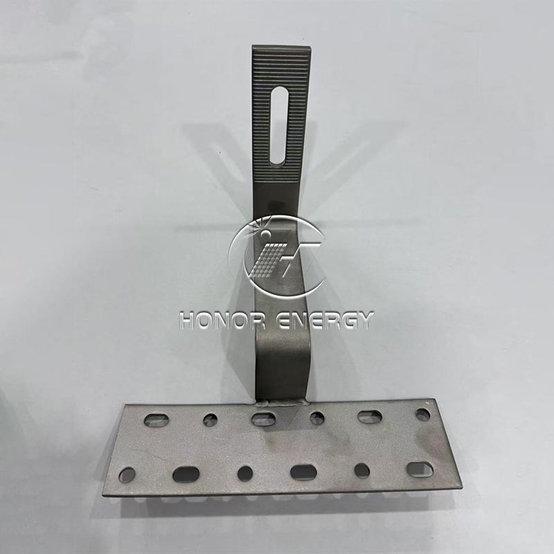 Gancho solar para telhado de telha